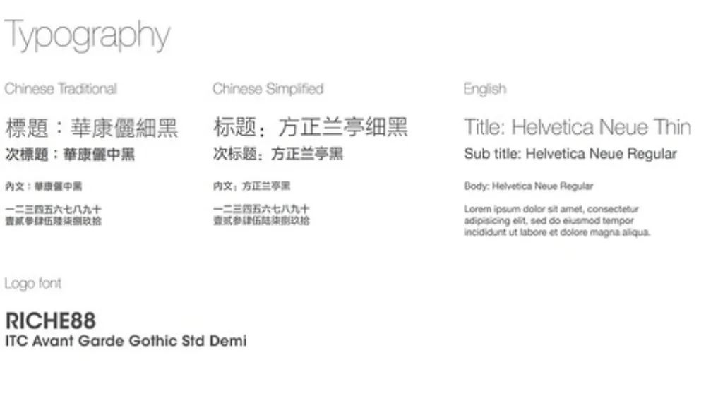 阿富品牌字体排印规范——富易堂吉祥物视觉识别标准